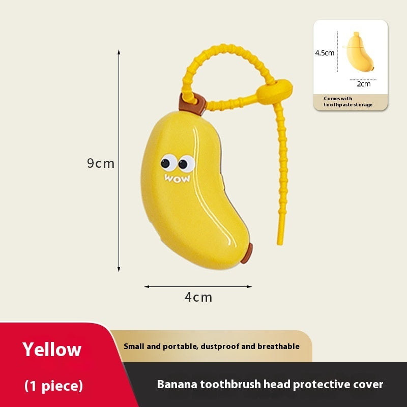 Banana Buddy Travel Toothbrush Case – Cute and Portable!