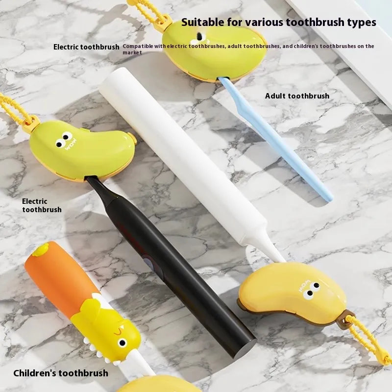 Banana Buddy Travel Toothbrush Case – Cute and Portable!